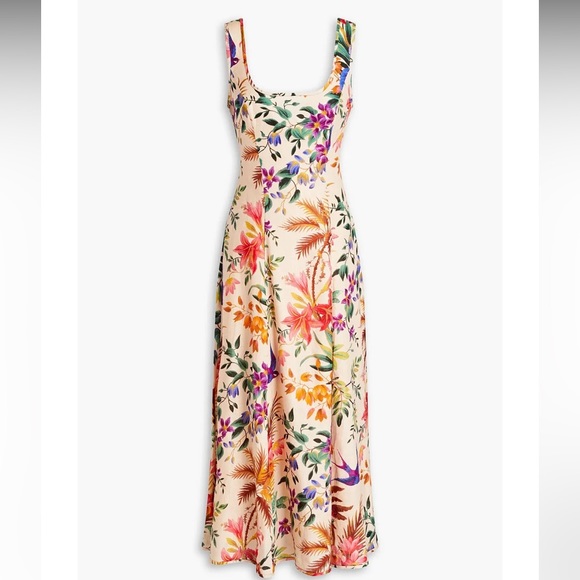 Zimmermann Linen Midi Dress - Picture 3 of 4